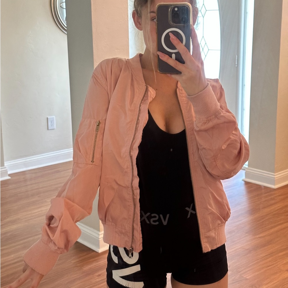 Pink jacket